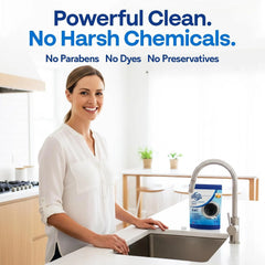 Earth Breeze Garbage Disposal Cleaner Tablets 4-in-1 Citrus Scented | Clean, Deodorize, Refresh & Protect – Powerful Cleaning Action for Sink & Disposal – No Harsh Chemicals - Made in USA